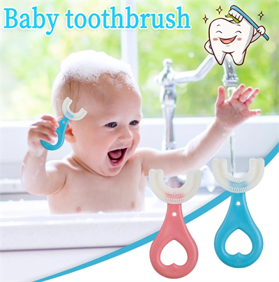 U Tipi Bebek Ağız Bakım Ve Diş Fırçası Bx40