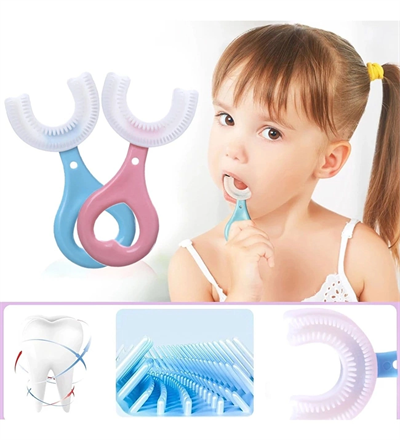 U Tipi Bebek Ağız Bakım Ve Diş Fırçası Bx40