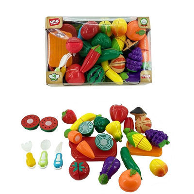 URT007-KUTU-3 41 PCS KESİLEBİLEN MEYVE SEBZE MANAV