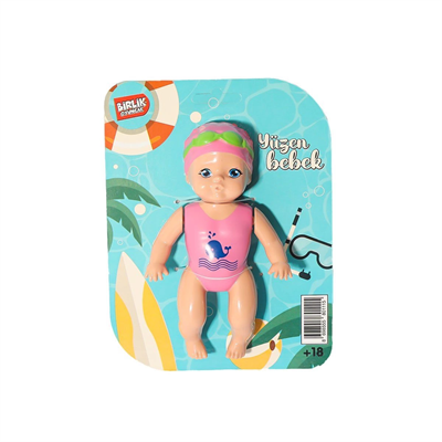 URT031-001  Kartela Yüzen Bebek