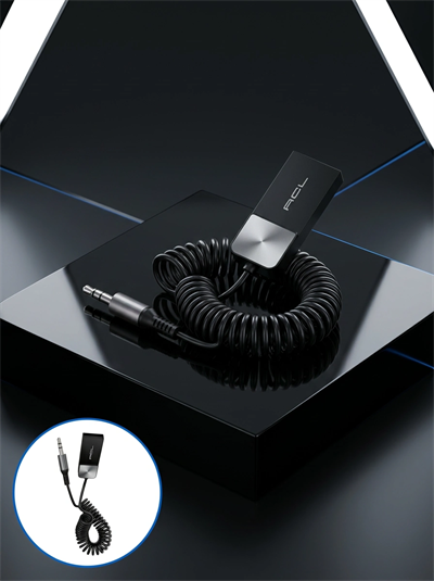 USB Bluetooth AUX Ses Adaptörü Kablosuz Müzik Aktarım Cihazı