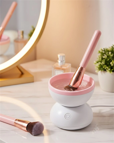 USB Çalışan Otomatik Kozmetik Fırça Temizleme Makinesi