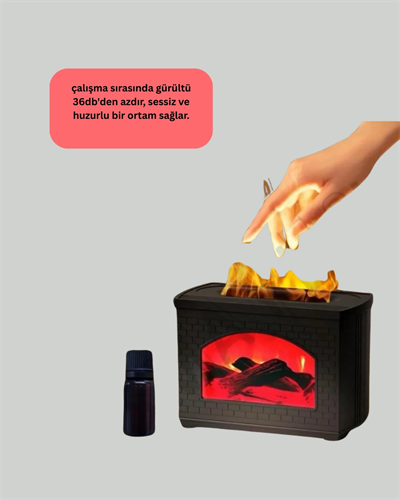 USB Güçlü Ultrasonik Hava Nemlendirici Sessiz Çalışan 270 ml Difüzör