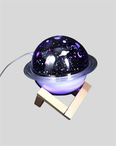 USB Mini Hava Nemlendirici ve Projeksiyon Lamba – Taşınabilir, Sessiz, Dekoratif Aromaterapi Cihazı