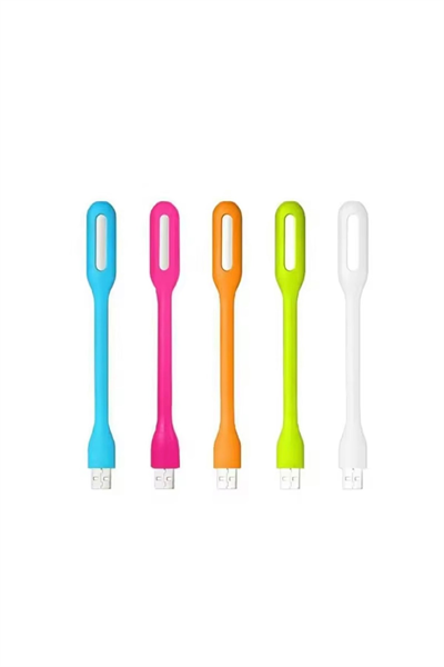 USB Mini LED Lamba 4’Adet Paket – Esnek ve Taşınabilir Gece Lambası