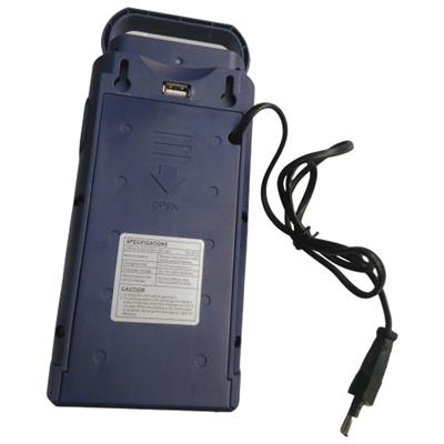 USB Şarj Çıkışlı 24 LED 80 Saat Akülü Şarjlı Işıldak (3936)