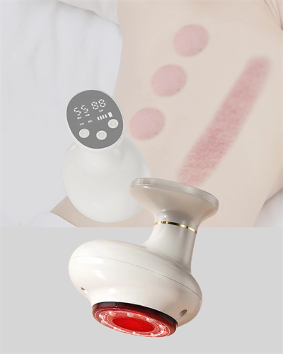 USB Şarjlı 3 Fonksiyonlu Masaj Aleti Kupa Terapisi ve Gua Sha