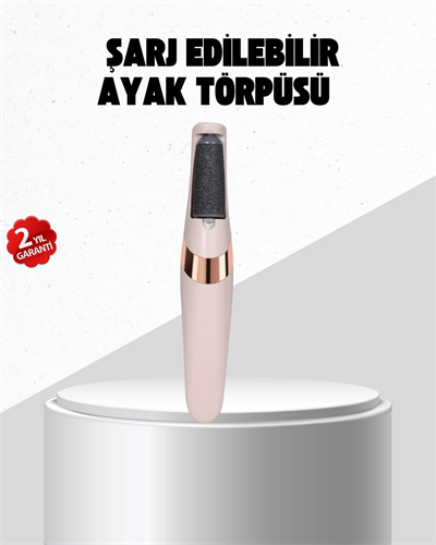 USB Şarjlı Ayak Törpüsü Nasır Temizleyici Elektrikli