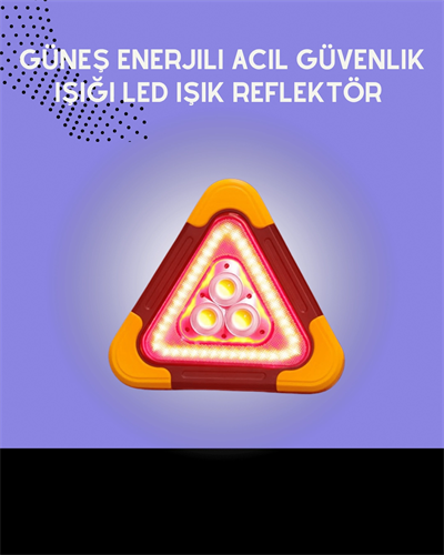 USB Şarjlı Çok Modlu Acil Durum Feneri