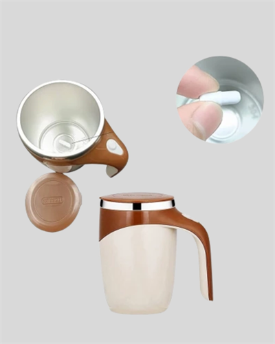 USB Şarjlı Elektrikli Karıştırıcı Kupa – Sıcak & Soğuk İçecekler için