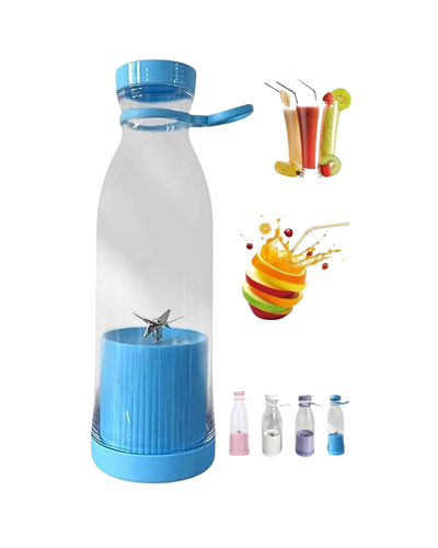 USB Şarjlı Mini Blender 380 ml Taşınabilir Smoothie Yapıcı Pratik Kullanım