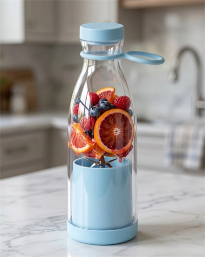 USB Şarjlı Mini Blender 380 ml Taşınabilir Smoothie Yapıcı Pratik Kullanım