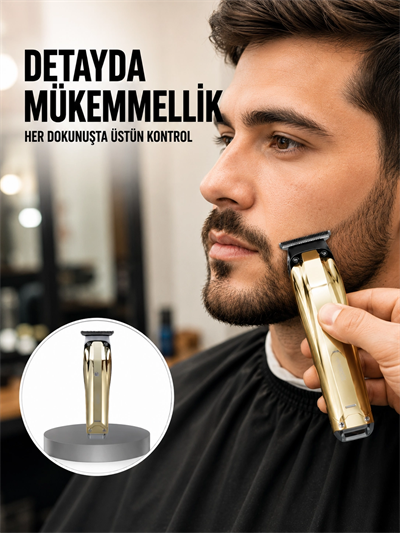 USB Şarjlı Saç Sakal Kesme Makinesi Hassas Detay Kesim İçin Yeni Nesil