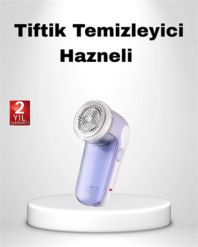 USB Şarjlı Tiftik Temizleyici – Kolay Temizlenen Hazne ve Bıçak, Taşınabilir