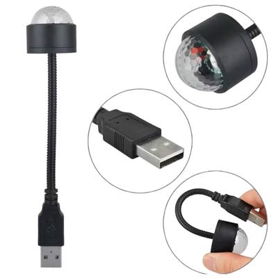 USB Sese Duyarlı 8 Farklı Mod Işıklı LED Atmosfer Işığı – Ambiyans Aydınlatması (3936)