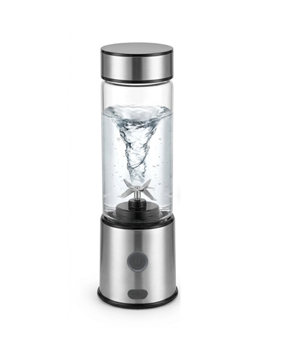USB Type C Şarjlı Cam Blender 6 Bıçaklı Smoothie ve Shake Blender