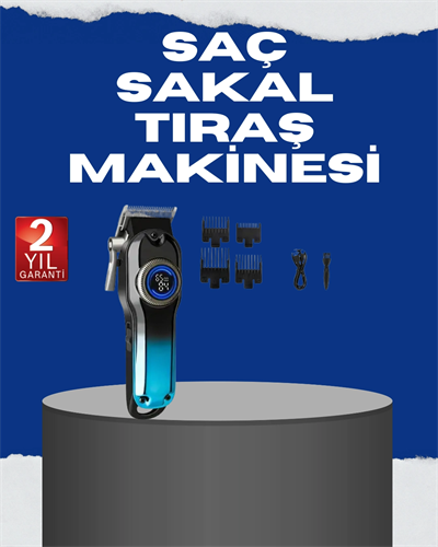 USB Type-C Şarjlı Kablosuz/Kablolu Erkek Tıraş Makinesi