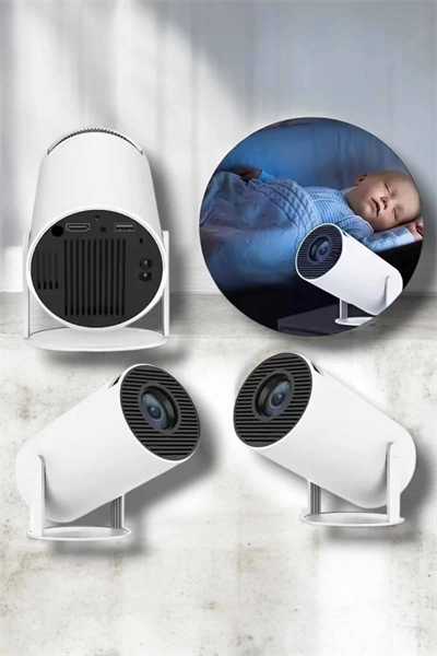 USB ve Kablosuz Bağlantı Özellikli 5000 Saat Ampul Ömürlü Projeksiyon