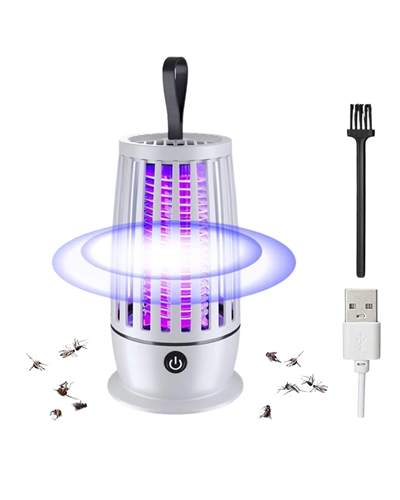 UV Işıklı Elektrikli Böcek Öldürücü Lamba Gece Lambalı Sessiz ve Güvenli Kullanım