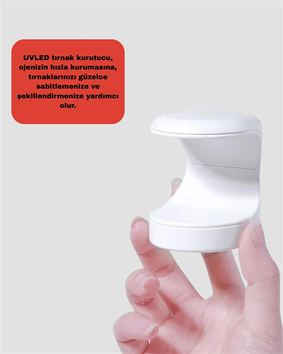 UV ve LED Jel Kurutmaya Uygun – Çift Dalga Boylu Mini Kurutucu Yeni Nesil