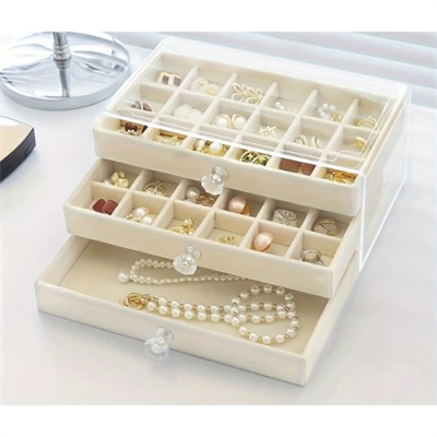 Üç Katlı Takı Organizeri