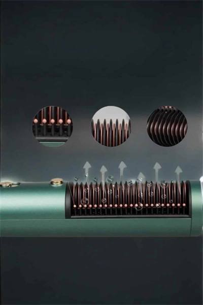 Üflemeli Fön Tarak Düzleştirici Seramik Kaplama Elektriklenme Karşıtı