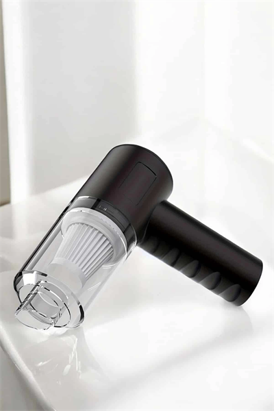 Üflemeli Güçlü Vakumlu Ev Ofis Araç Süpürgesi El Süpürgesi Şarjlı