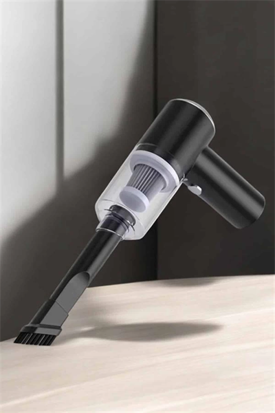 Üflemeli Güçlü Vakumlu Ev Ofis Araç Süpürgesi El Süpürgesi Şarjlı
