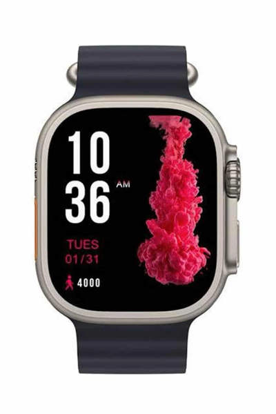 Ultra Akıllı Saat 49 Mm Çift Kordonlu Arama Cevaplama Bluetooth Bağlantılı