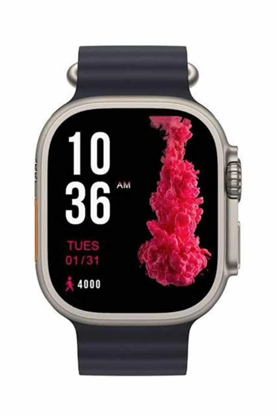 Ultra Akıllı Saat 49 Mm Çift Kordonlu Arama Cevaplama Bluetooth Bağlantılı