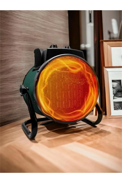 Ultra Güçlü 3000 Watt Taşınabilir Elektrikli Portatif Isıtıcı Soba Sıcak Hava Üfleyen Fan Radyatör