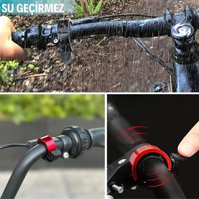 Ultra-Yüksek Sesli Alüminyum Alaşımlı Bisiklet Zili (3936)