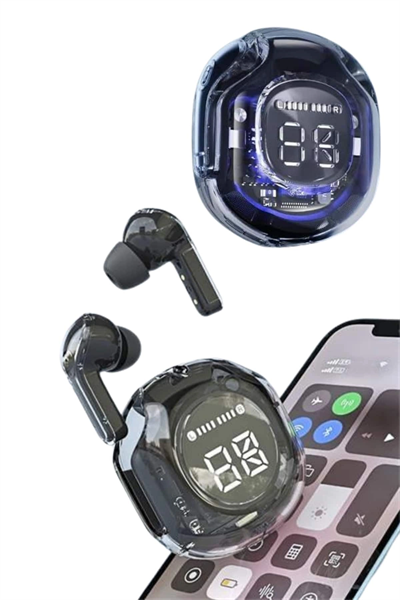 Ultrapods Led Göstergeli Oyuncu Kulaklığı ANC Destekli Bluetooth 5.3