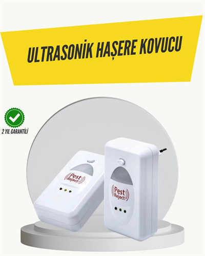 Ultrasonik Haşere Kovucu Cihaz 150 m2 Etki Alanı