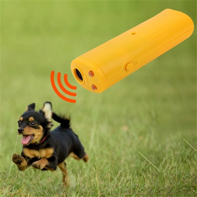 Ultrasonik Köpeksavar Cihaz – 150 Desibel, Ses Dalgasıyla Zararsız Koruma, LED Işıklı, Etkili
