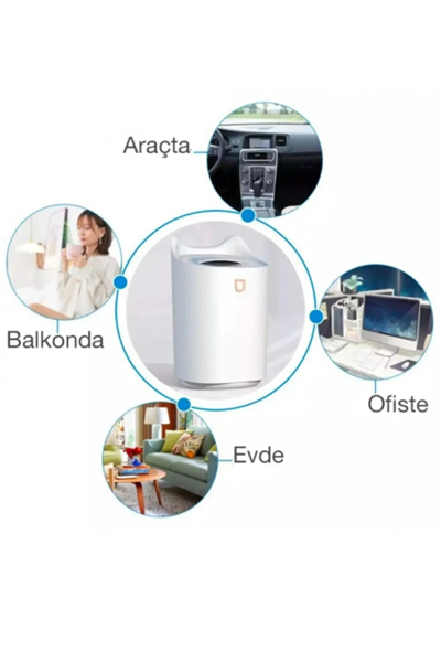 Ultrasonik Teknolojili 3000ml Kapasiteli Hava Nemlendirici, Sıcak ve Soğuk Buhar Seçenekli