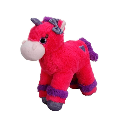 Unicorn Renkli Peluş At 28 cm. - Stokta Olan Renk Gönderilir