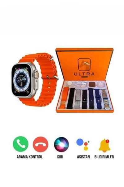 Unısex 7 Kordonlu Çok Fonksiyonlu Nabız Ölçer Uyku ve Sağlık Takibi