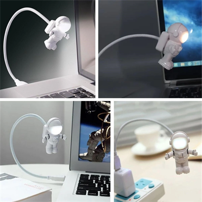 Usb Astronot Gece Lambası, Masa Lambası, Kitap Okuma Lambası Işığı Bx40