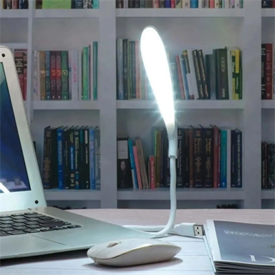 Usb Girişli 14 Ledli 3 Kademeli Dokunmatik Masa/kitap Okuma Lambası Ledi Beyaz Bx40
