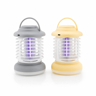 Usb Şarjlı - 2 Renk Işık Asma Aparat - Sessiz Çalışma Uv Işıklı Sinek Kovucu Hs-376 Bx40