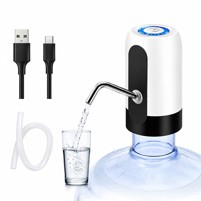 Usb Şarjlı - Otomatik Damacana Su Pompası 4w - 800mah İ11-071 Bx40
