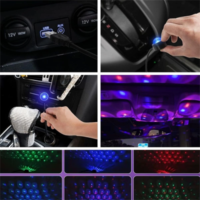 Usb Sese Duyarlı 8 Farklı Mod Işıklı Led Atmosfer Işığı – Ambiyans Aydınlatması Bx40