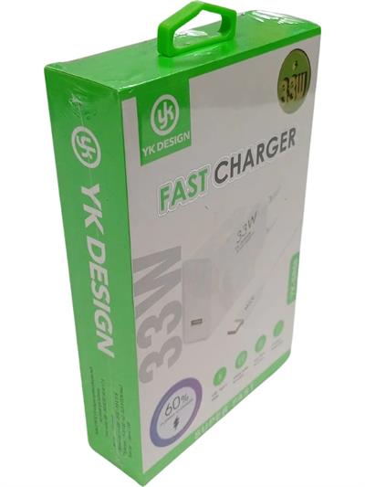 Usb Type-c 33W Şarj Aleti YK-SR68 (3936)