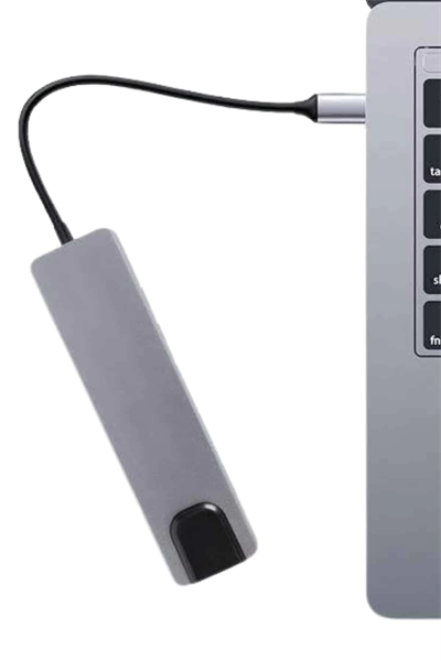 Usb Type-c Hub Dönüştürücü Çevirici Çoklayıcı Macbook Çevirici 8 Portlu
