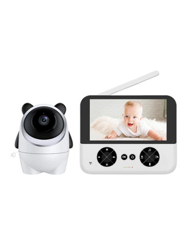 Uzaktan Kontrollü HD Bebek Kamerası Zoom ve Sıcaklık Sensörlü