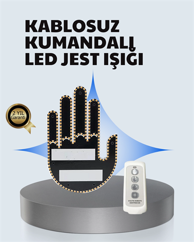 Uzaktan Kumandalı Çok Fonksiyonlu Araç Led Işığı
