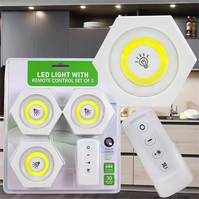 Uzaktan Kumandalı Led Işık Altı Gen [3'lü Set] Bx40