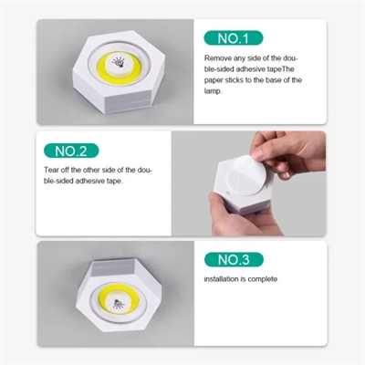 Uzaktan Kumandalı Led Işık Altı Gen [3'lü Set] Bx40