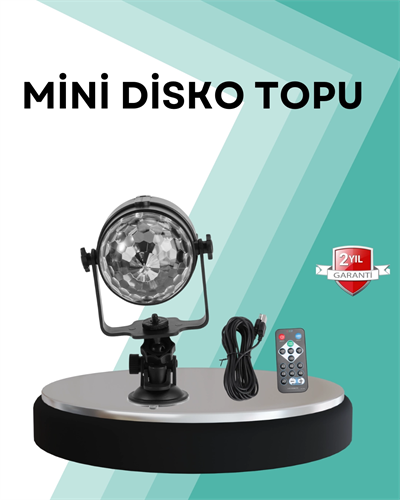 Uzaktan Kumandalı RGB Disko Projektör Işığı